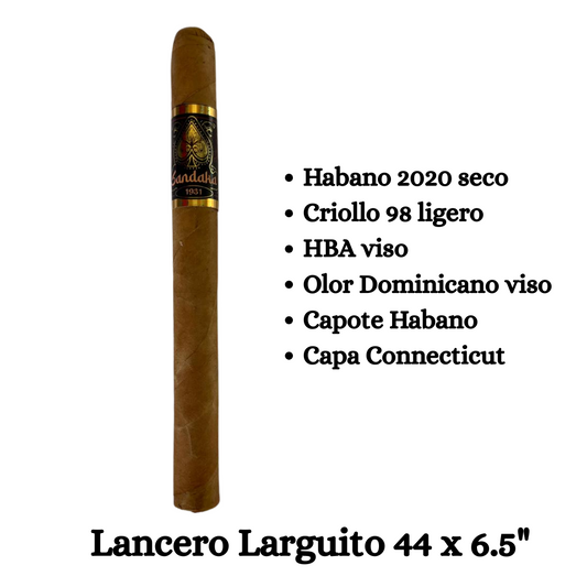 Imperial Cigars Factory: Lancero Larguito Capa Connecticut