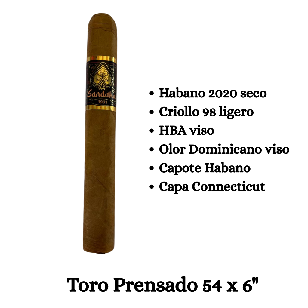 Imperial Cigars Factory: Toro Prensado 2 Capa Connecticut