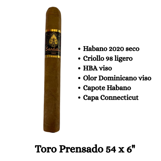 Imperial Cigars Factory: Toro Prensado 2 Capa Connecticut