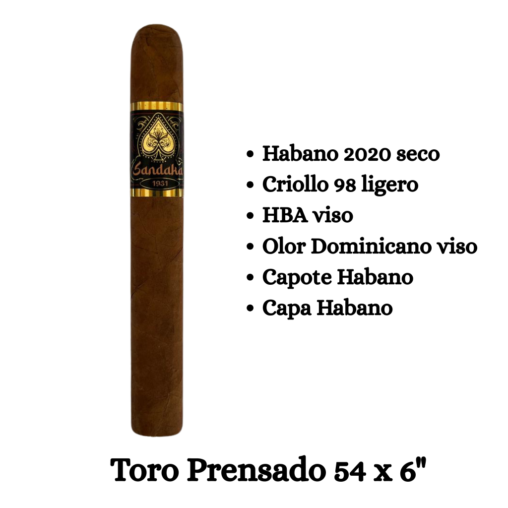 Imperial Cigars Factory: Toro Prensado 2 Capa Habano