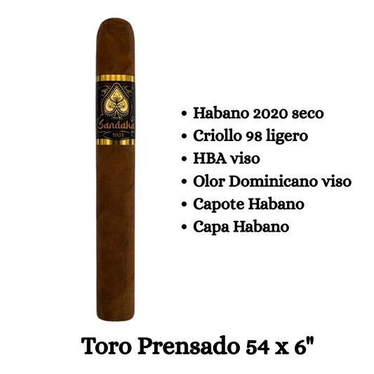 Imperial Cigars Factory: Toro Prensado 2 Capa Habano