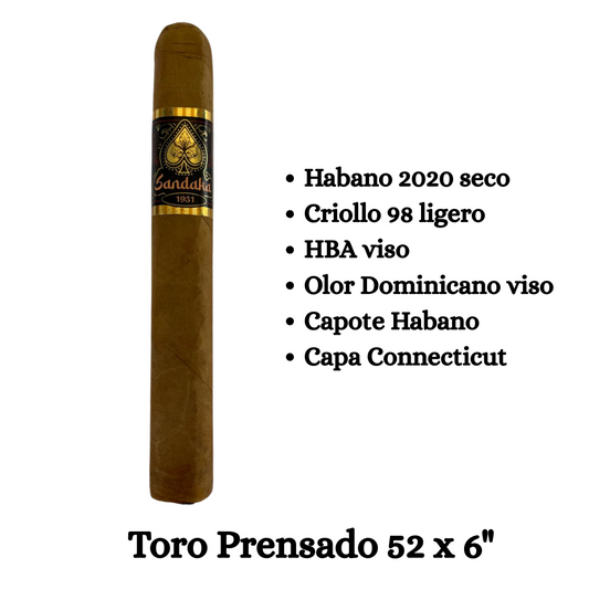 Imperial Cigars Factory: Toro Prensado 1 Capa Connecticut