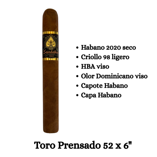 Imperial Cigars Factory: Toro Prensado 1 Capa Habano